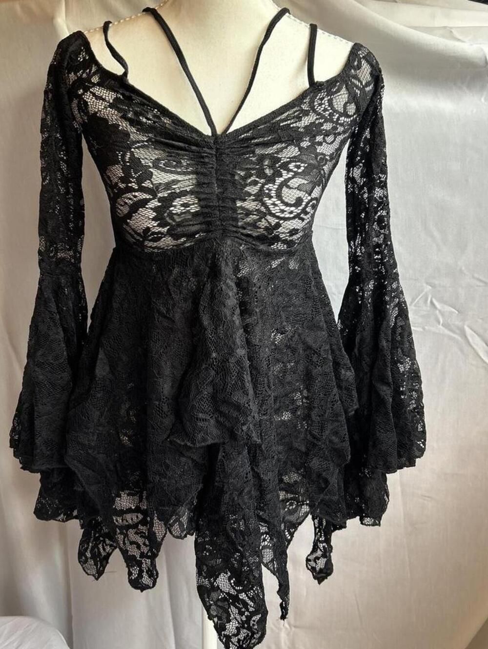 Dolls Kill Women's Black Dress